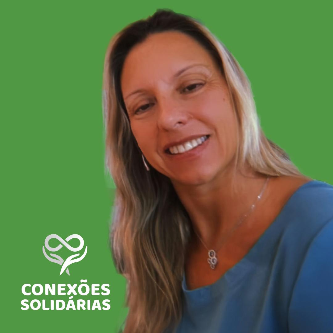 Foto de Cintia Santos Tolosa Bianchi, Presidenta da Conexões Solidárias