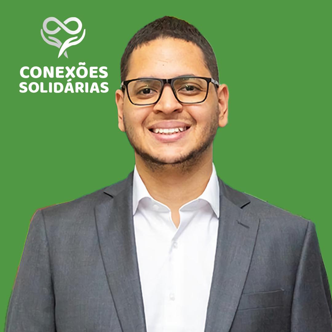 Foto de Gabriel Finamore, Secretário da Conexões Solidárias