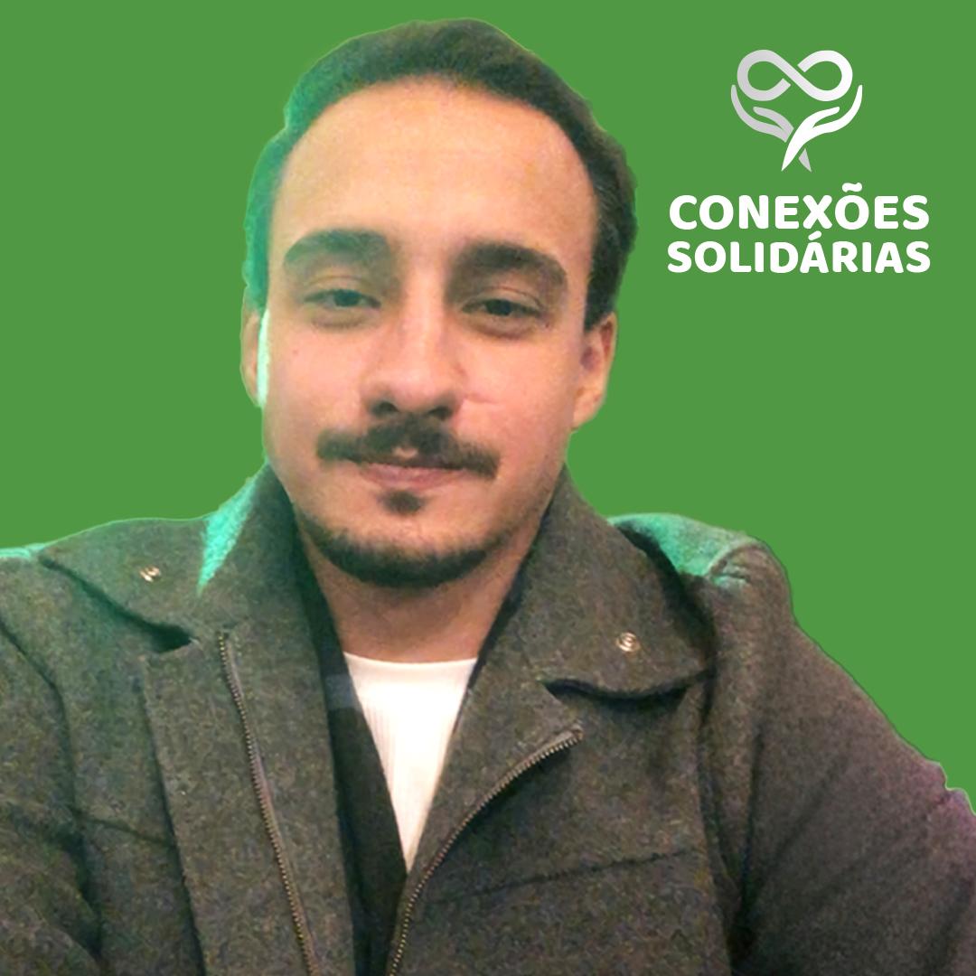 Foto de Thiago Bianchi, Tesoureiro da Conexões Solidárias